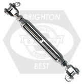 Brighton Best - M10 JAW & JAW,PIPE - TURNBUCKLES, STAINLESS 304 | W13044